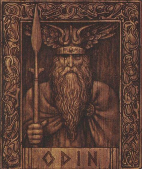 Rune wielding viking chief